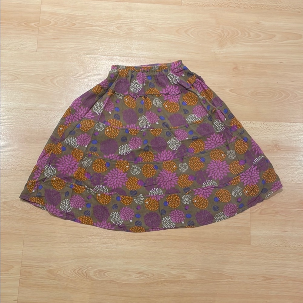 Floral Patterned Skirt